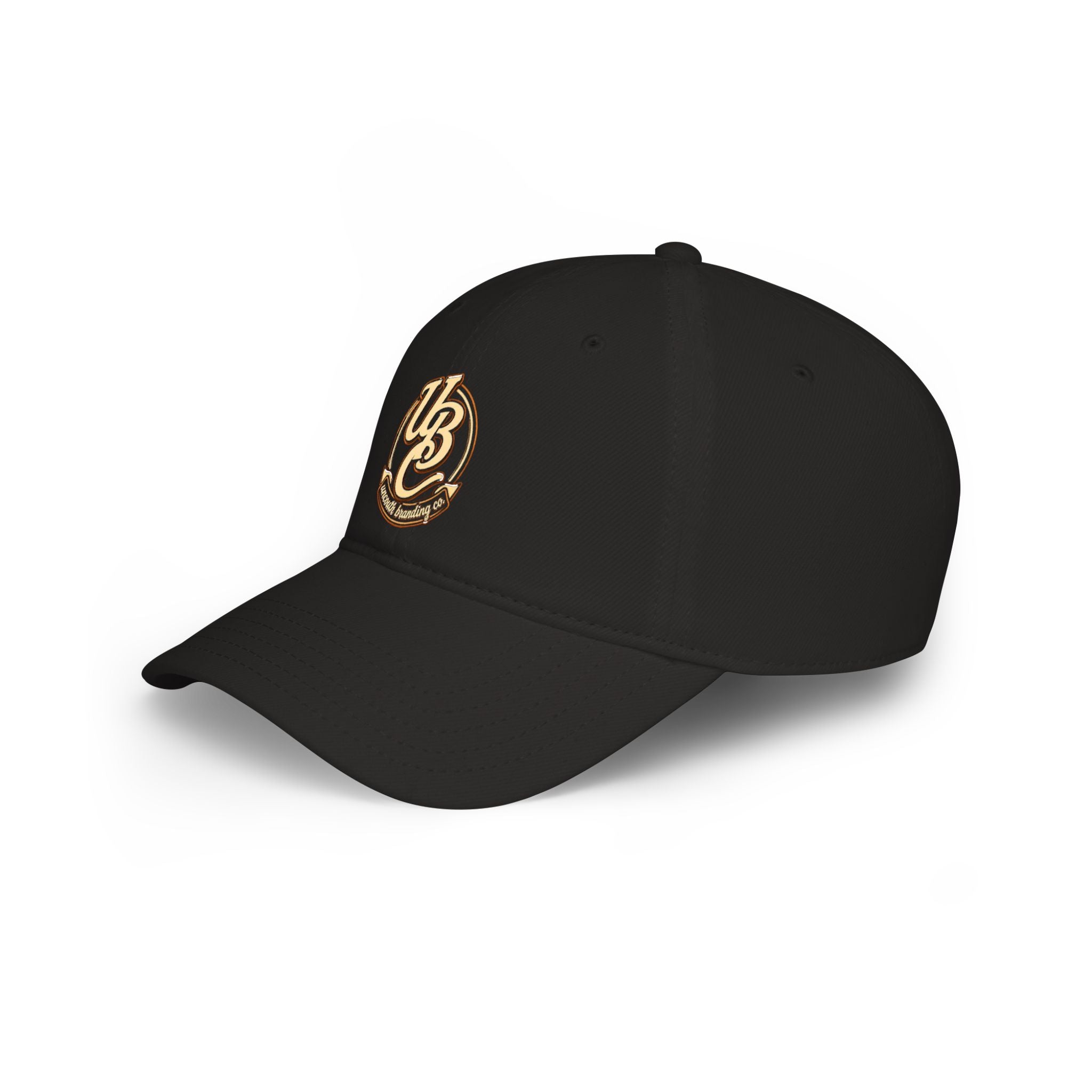 Low Profile Baseball Cap — Vintage 'UB' Script Embroidered Hat