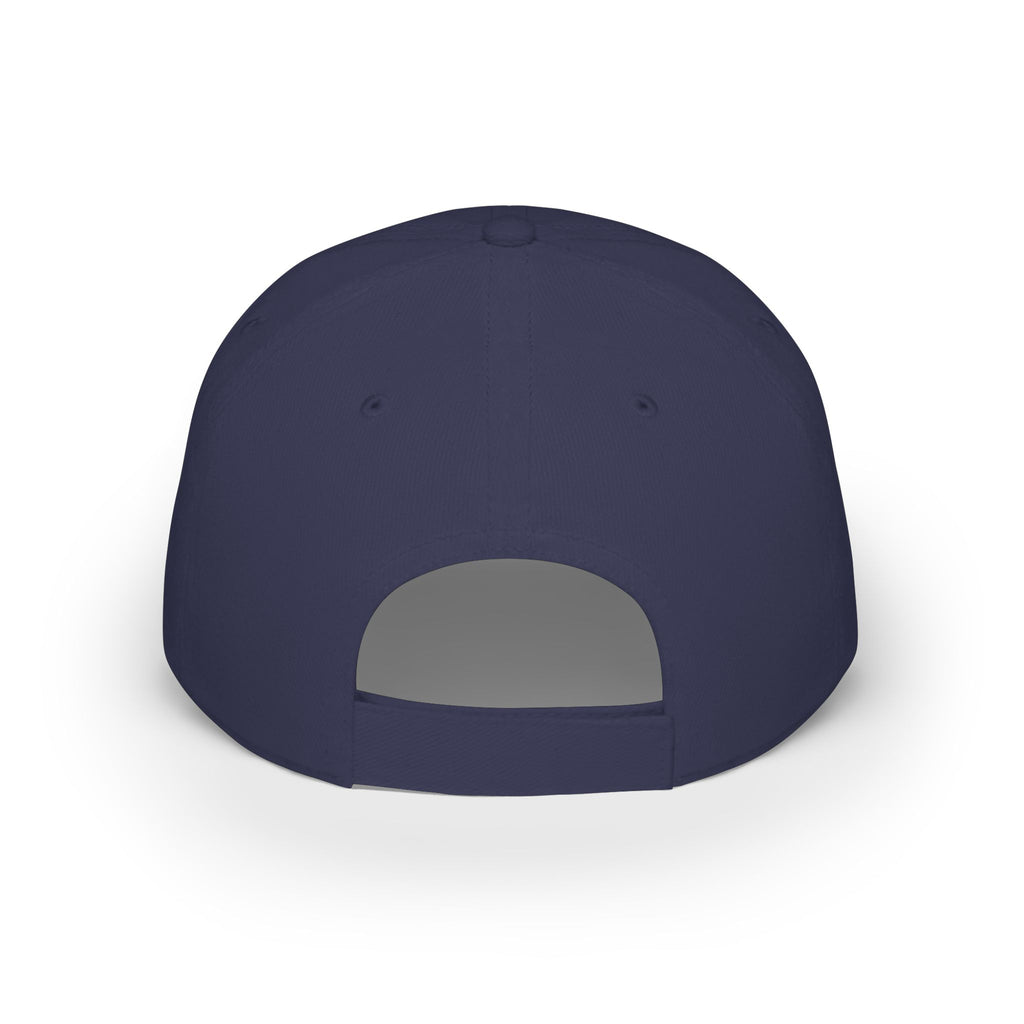 Low Profile Baseball Cap — Vintage 'UB' Script Embroidered Hat