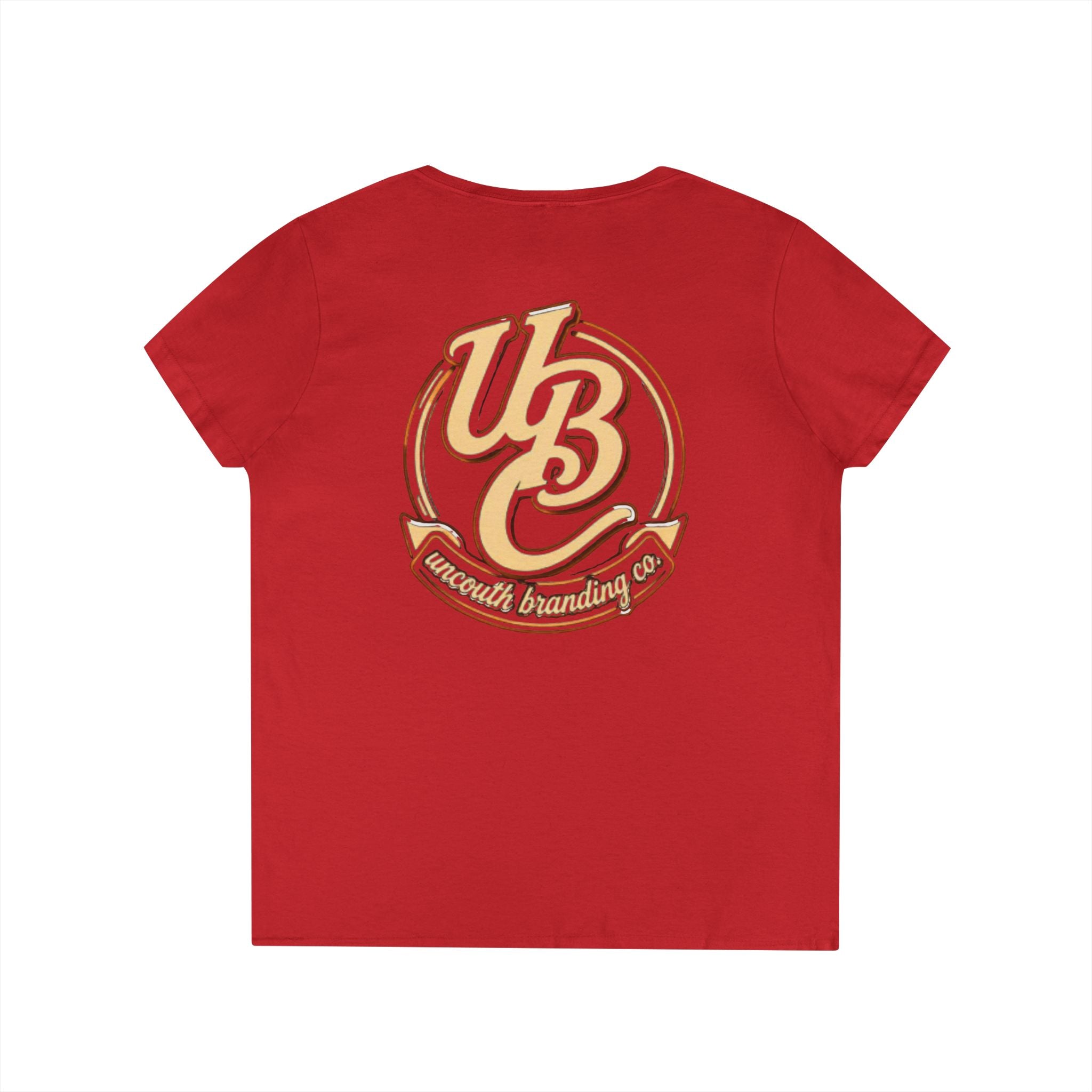 Ladies' V-Neck T-Shirt — Retro Graphic “I Have Social Anxiety So I Stare at My Shoes When Talking”
