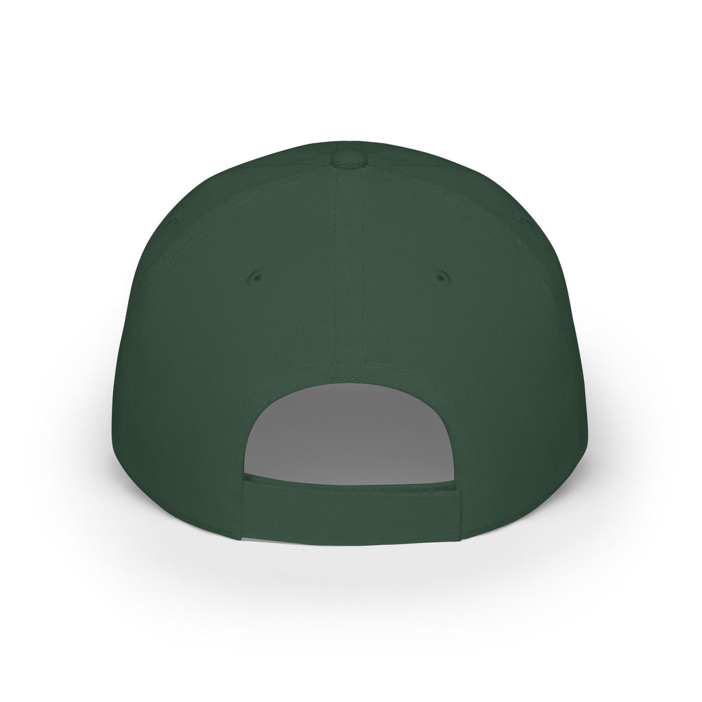 Low Profile Baseball Cap — Vintage 'UB' Script Embroidered Hat