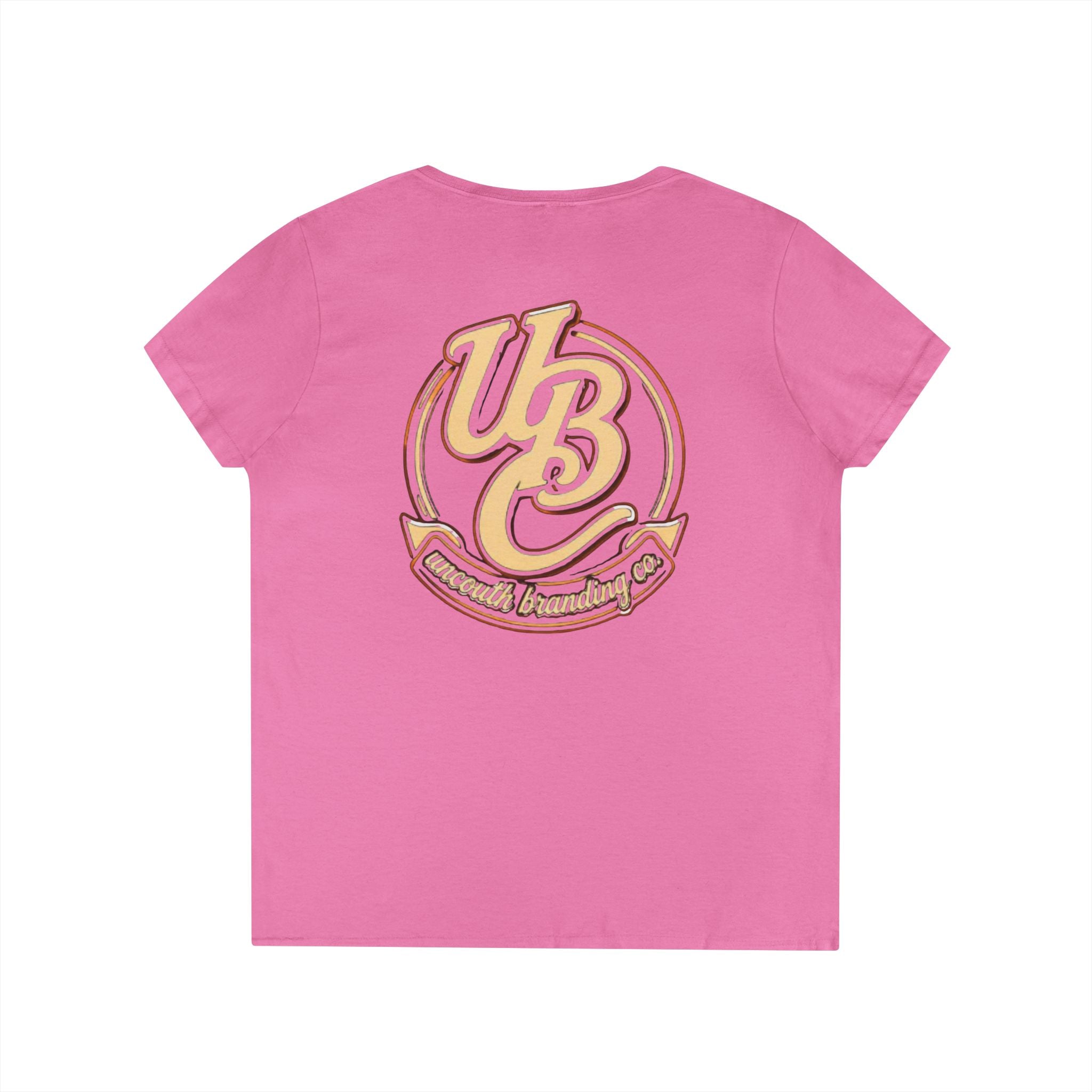 Ladies' V-Neck T-Shirt — Retro Graphic “I Have Social Anxiety So I Stare at My Shoes When Talking”