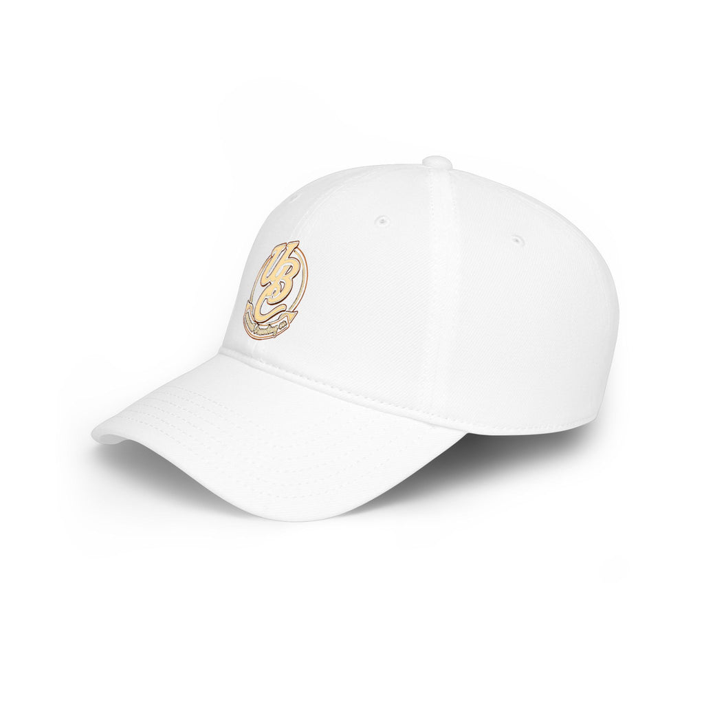 Low Profile Baseball Cap — Vintage 'UB' Script Embroidered Hat