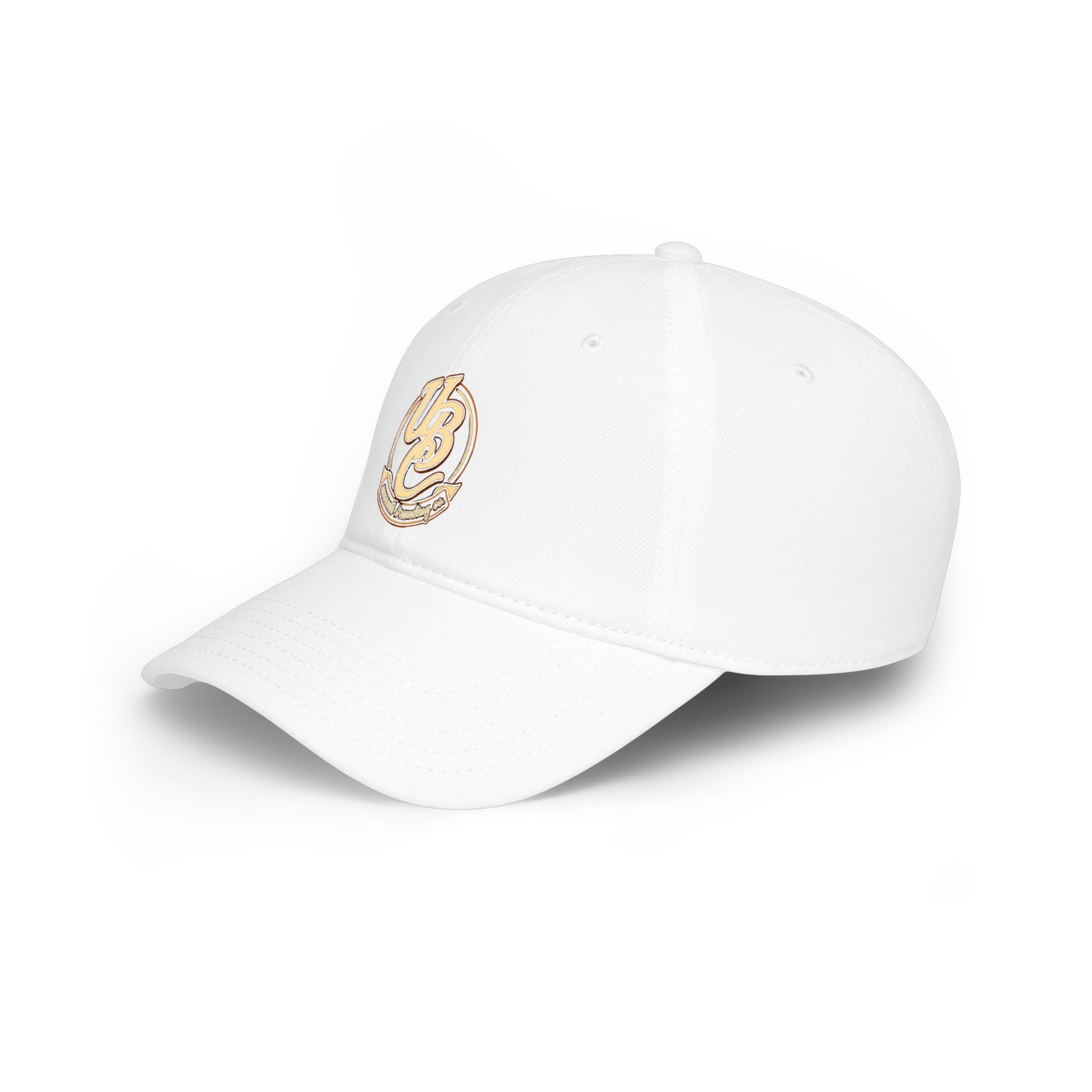 Low Profile Baseball Cap — Vintage 'UB' Script Embroidered Hat