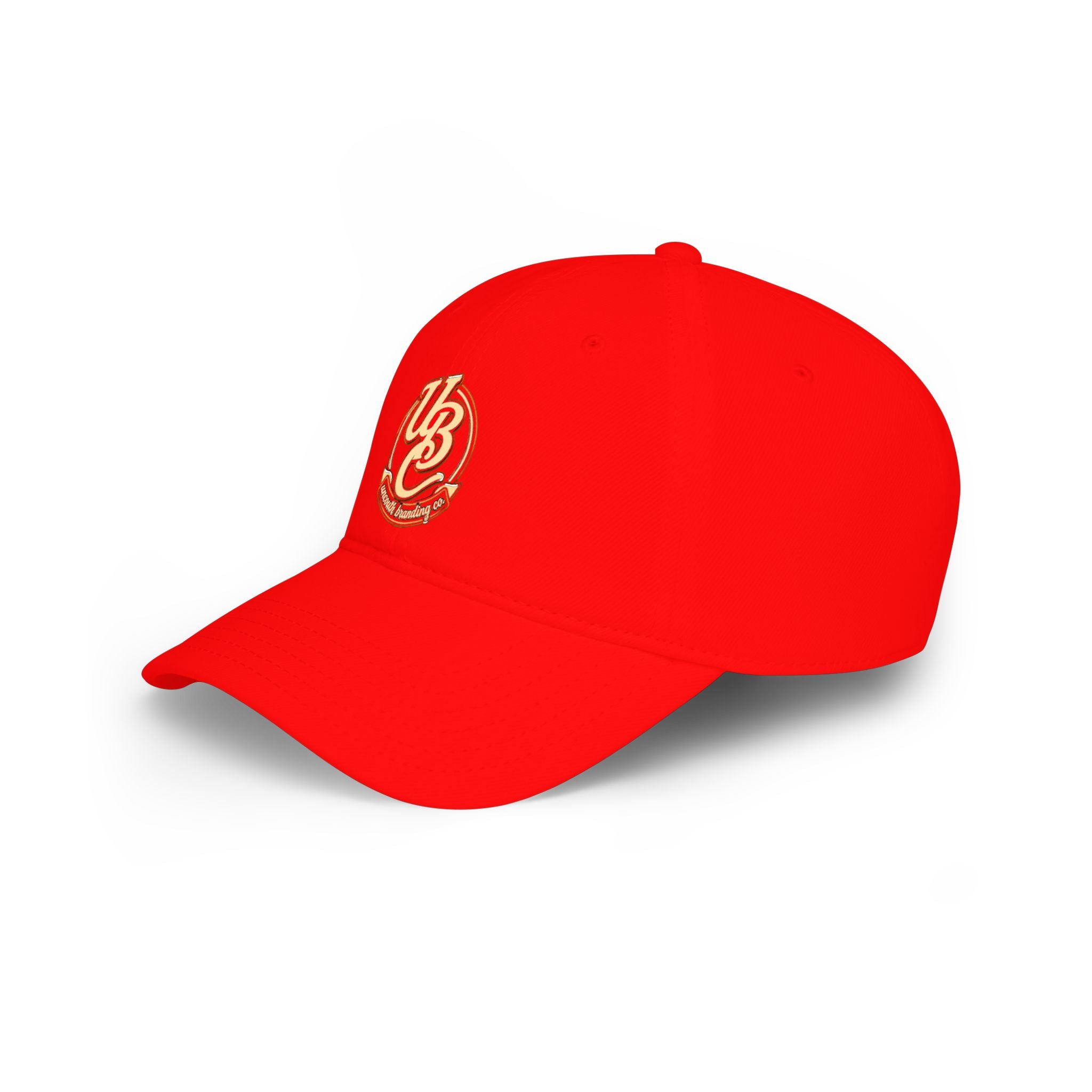 Low Profile Baseball Cap — Vintage 'UB' Script Embroidered Hat